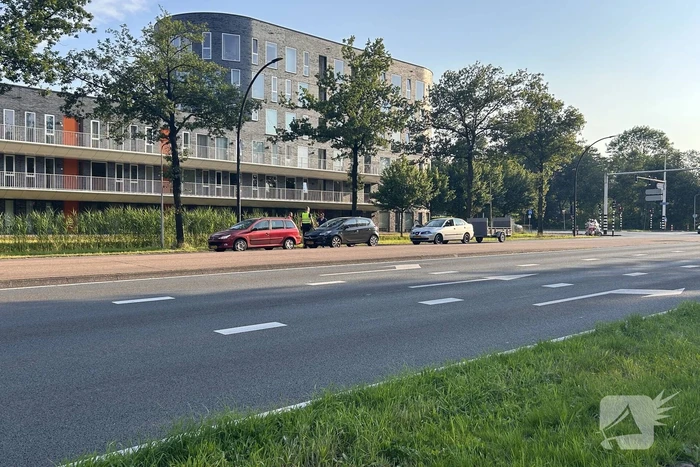 Dubbel ongeval zorgt voor schades