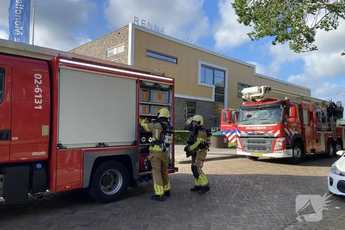 Brand bij Renn4 school