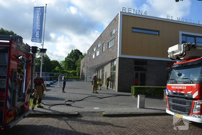 Brand bij Renn4 school