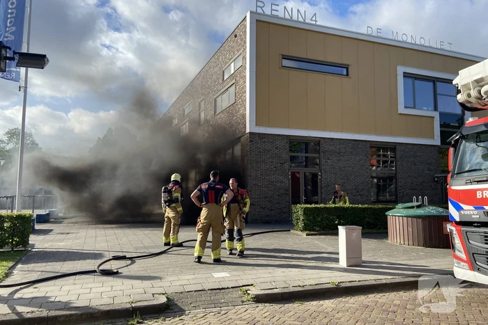 Brand bij Renn4 school