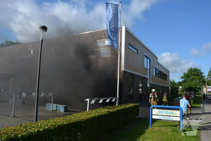 Brand bij Renn4 school