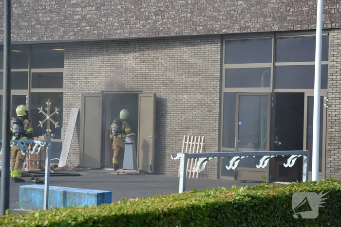 Brand bij Renn4 school