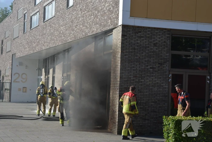 Brand bij Renn4 school