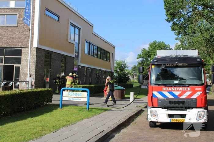 Brand bij Renn4 school
