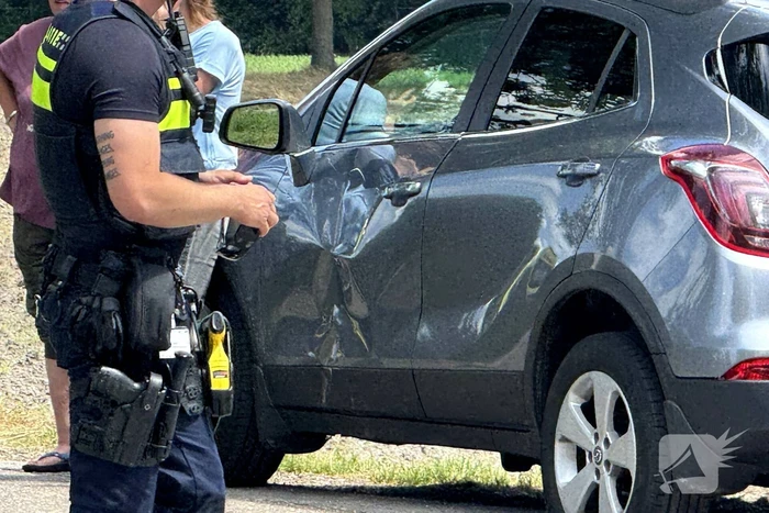 Scooterrijder gewond bij botsing met auto