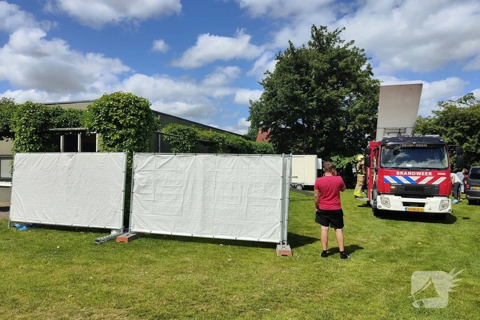Brandweer doet onderzoek bij Dorpshuis