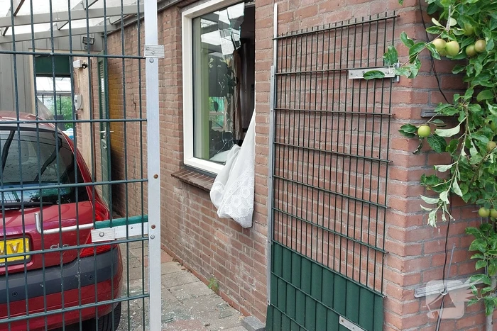 Brand in keuken van woning