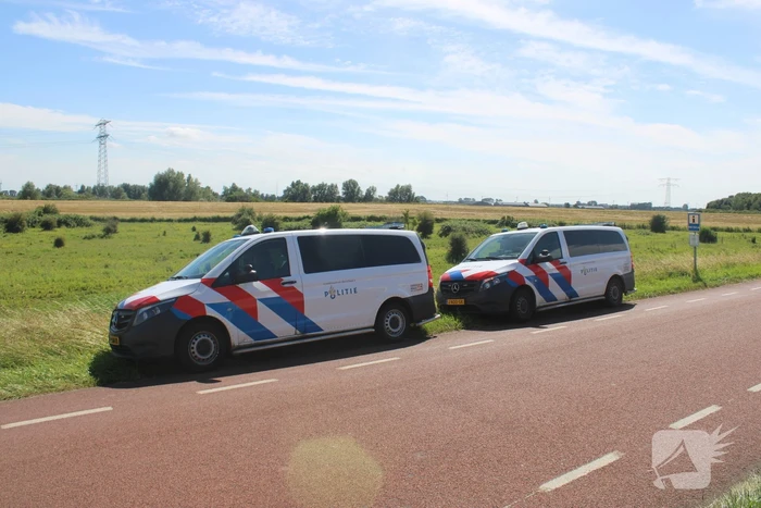 Flinke schade na botsing tussen twee vrachtwagens