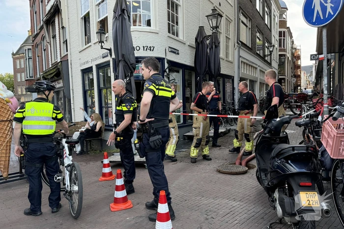 Flinke wateroverlast in winkelpand