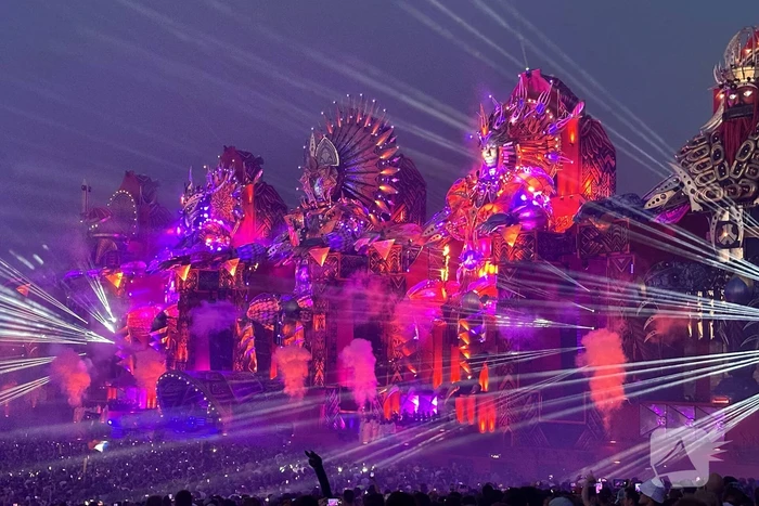 Forse brand op mainstage Defqon 1 festival