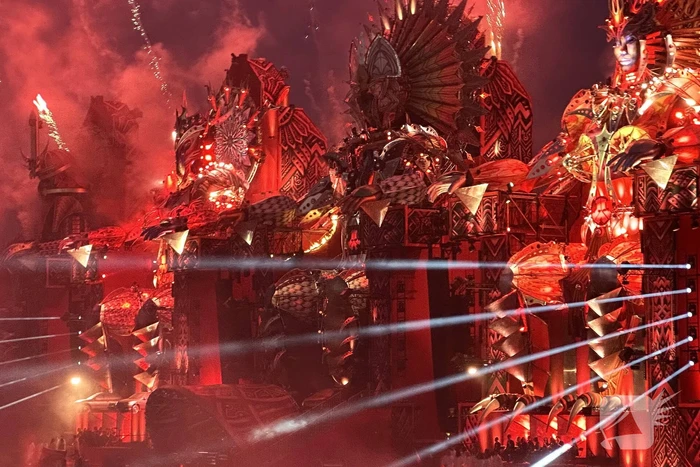Forse brand op mainstage Defqon 1 festival