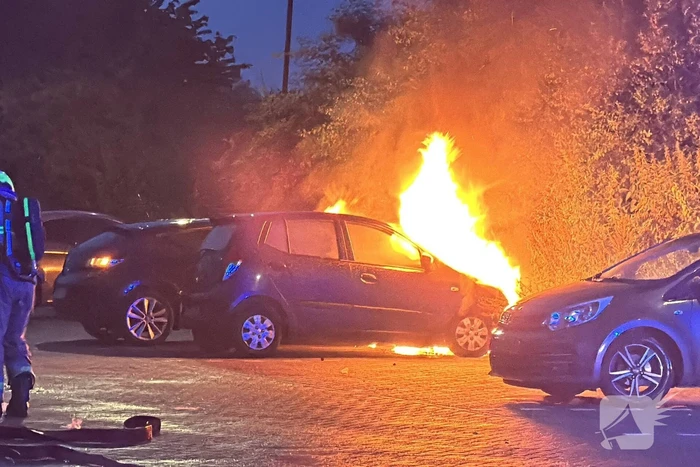 Flinke schade na autobrand