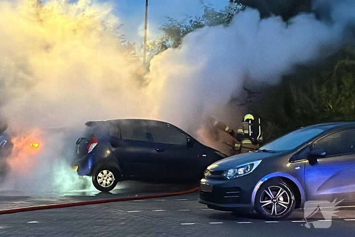 Flinke schade na autobrand