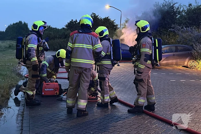 Flinke schade na autobrand