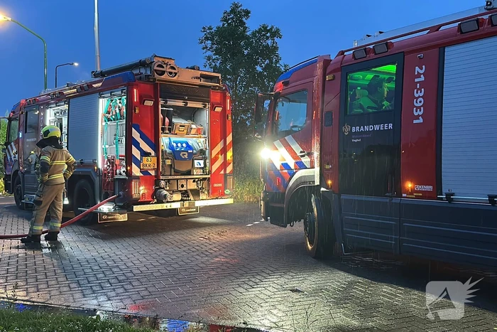 Flinke schade na autobrand