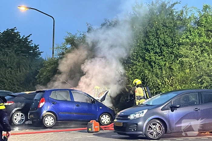 Flinke schade na autobrand
