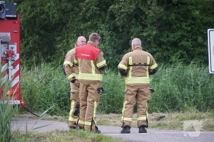 Broeibrand in hooibalen