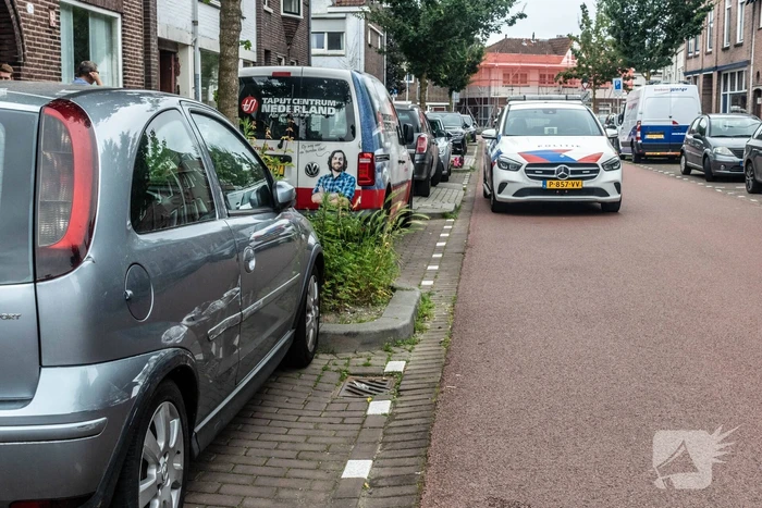 Achtervolging eindigt met beschadigde voertuigen, bestuurder ontkomen