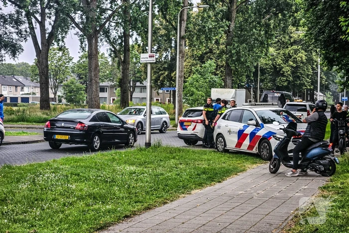 Persoon aangehouden na een conflict