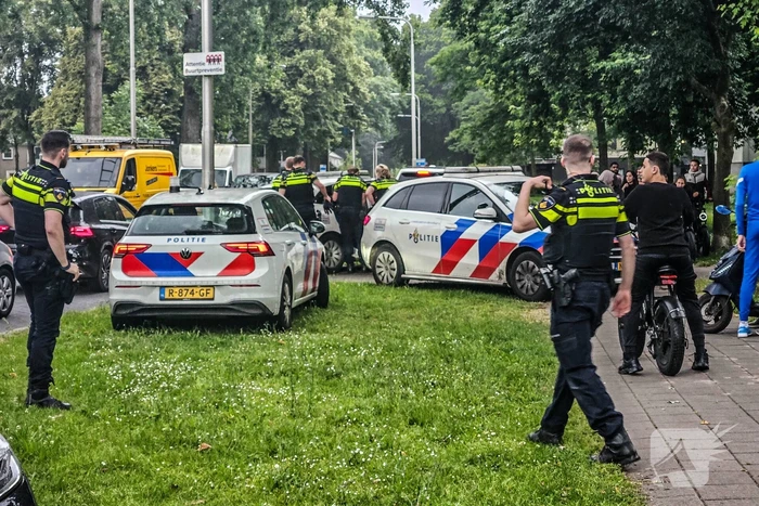 Persoon aangehouden na een conflict