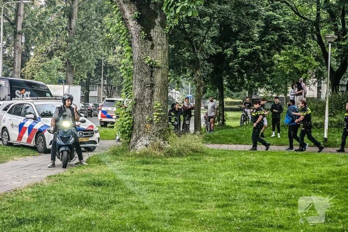 Persoon aangehouden na een conflict