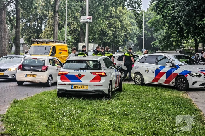 Persoon aangehouden na een conflict