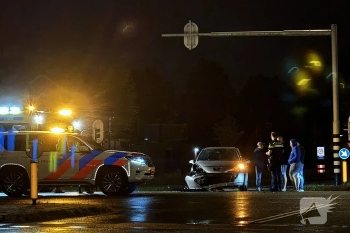 Persoon gewond bij botsing