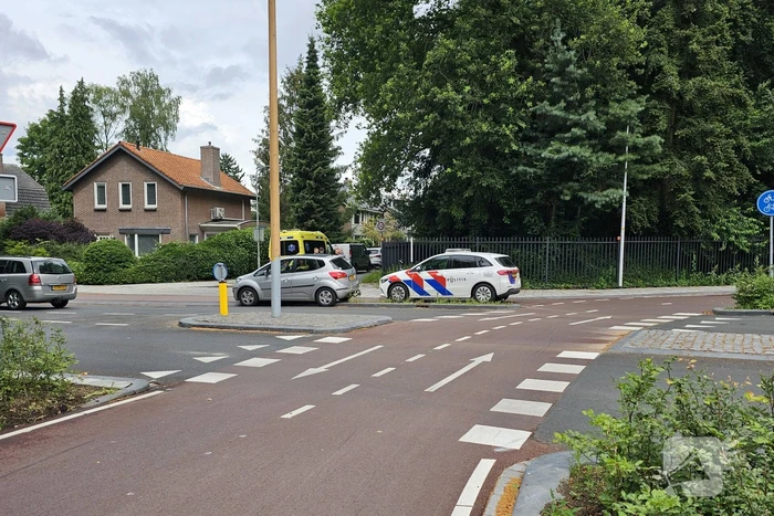 Fietser geschept door automobilist