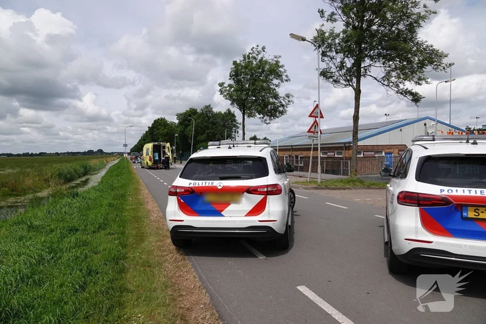Fietser en motorrijder gewond na ongeval