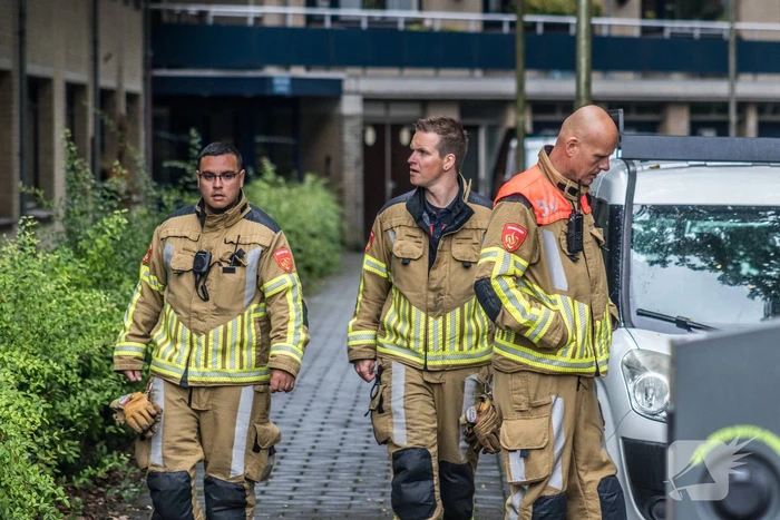 Gaslekkage ontstaan tijdens werkzaamheden