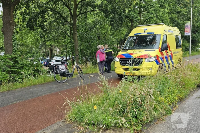 Vrouw gewond na val uit rolstoel