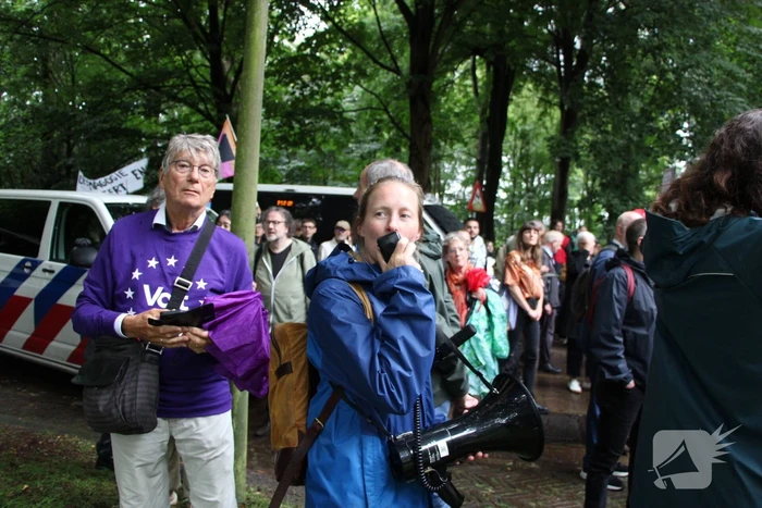 Demonstratie tegen de rechtsstaat