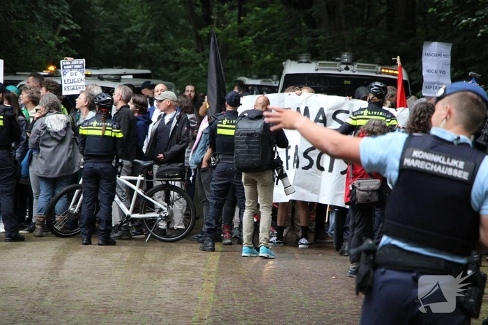 Demonstratie tegen de rechtsstaat