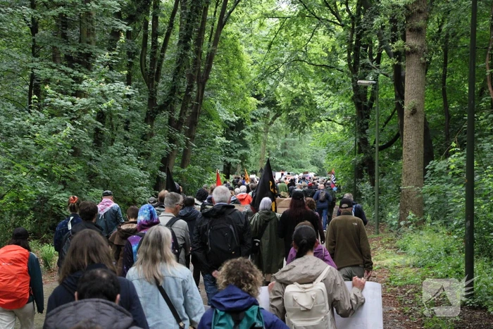 Demonstratie tegen de rechtsstaat
