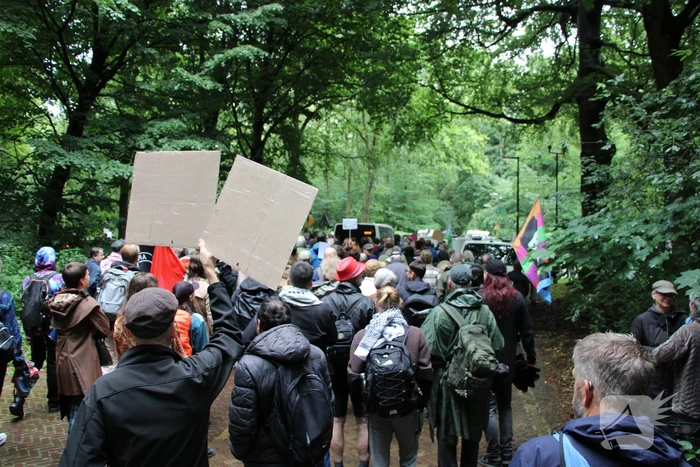 Demonstratie tegen de rechtsstaat