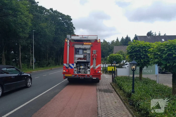 Gasleiding geraakt tijdens graaf werkzaamheden