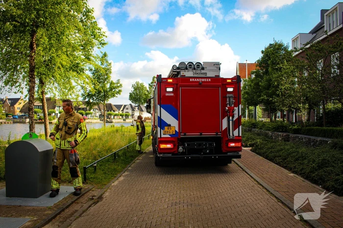 Brandweer gebeld voor gaslucht in woning