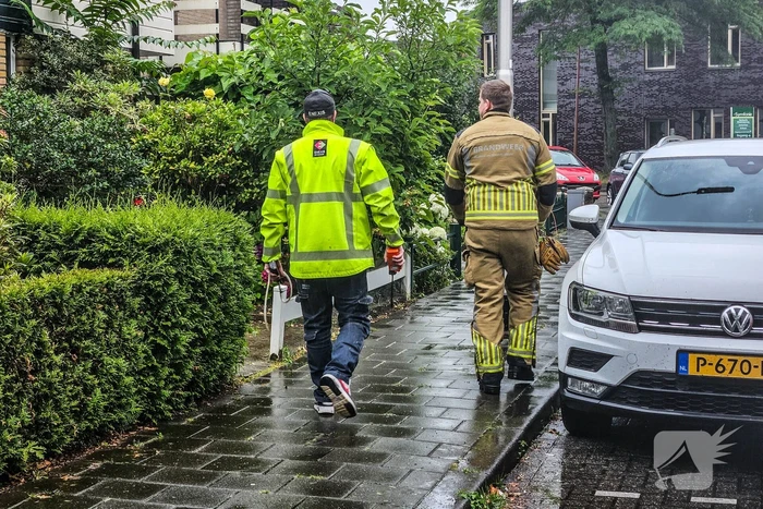 Onderzoek bij gaslucht in woning