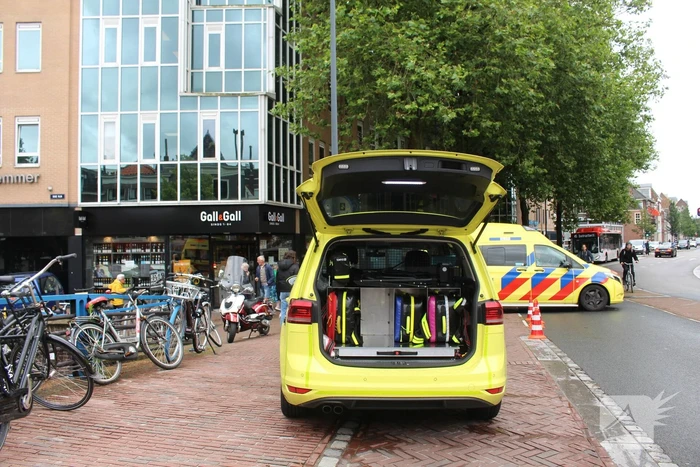 Scooterrijder aangereden door automobilist