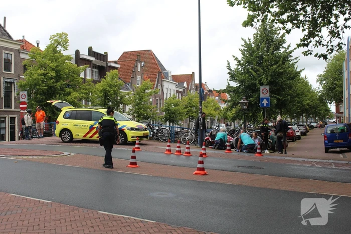 Scooterrijder aangereden door automobilist