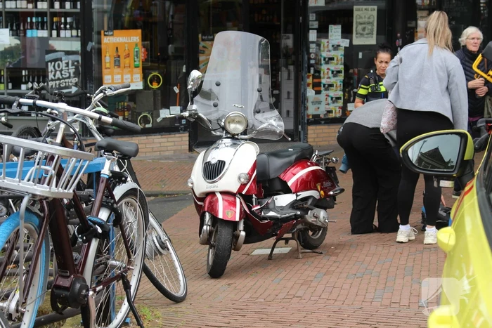 Scooterrijder aangereden door automobilist