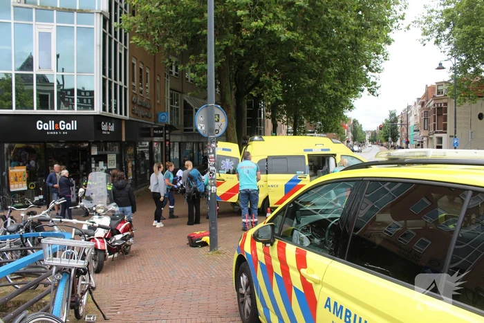 Scooterrijder aangereden door automobilist