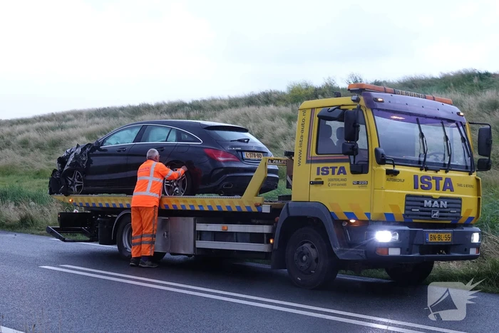 Persoon gewond bij flinke botsing