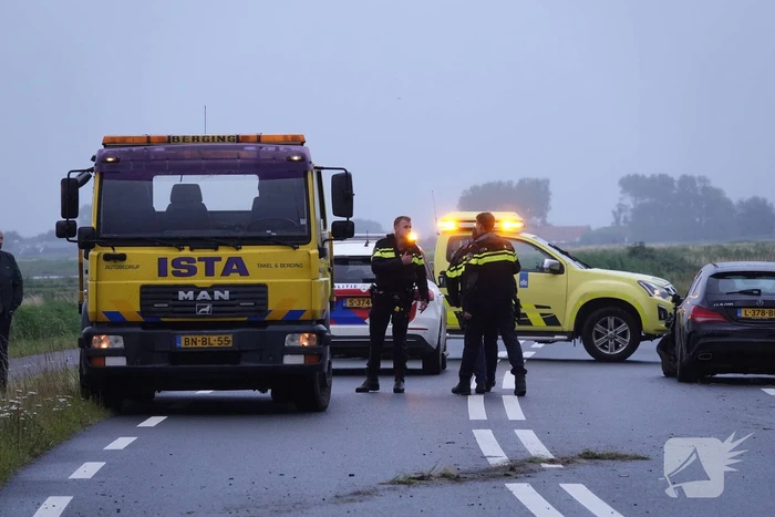 Persoon gewond bij flinke botsing