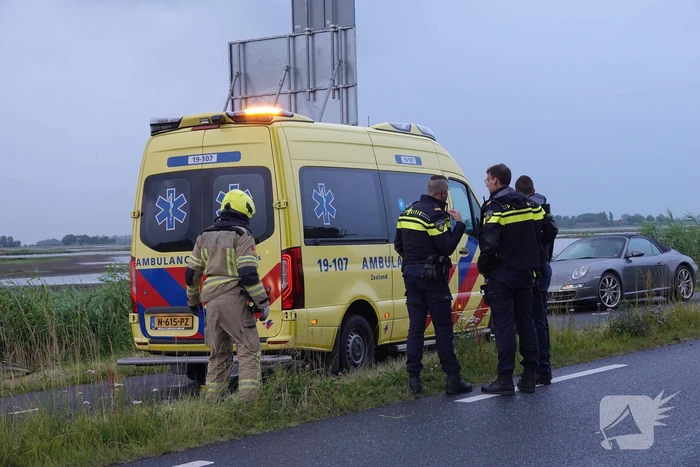Persoon gewond bij flinke botsing