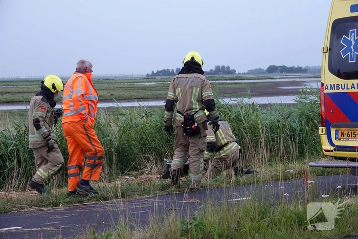 Persoon gewond bij flinke botsing