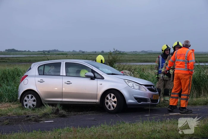 Persoon gewond bij flinke botsing