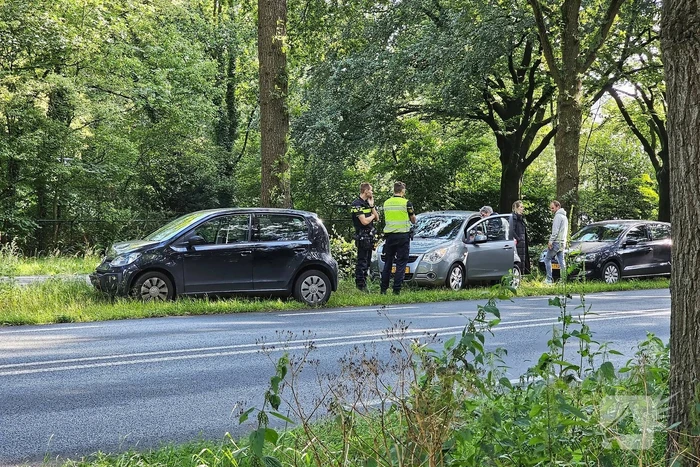 Veel schade bij kop-staartbotsing