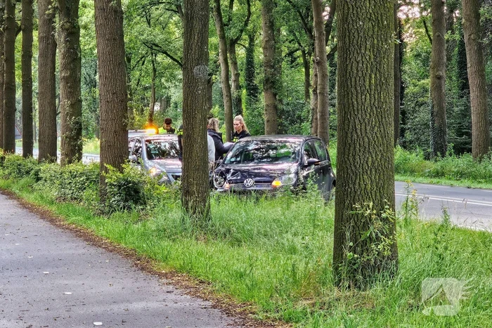 Veel schade bij kop-staartbotsing