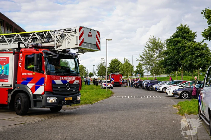 Training roeivereniging abrupt afgebroken door brandmelding